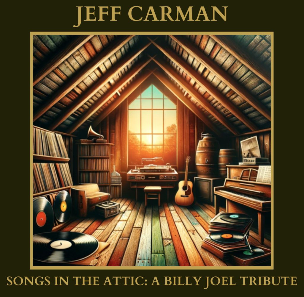 Jeff Carman – Songs In The Attic Album Cover Songs In The Attic Logo